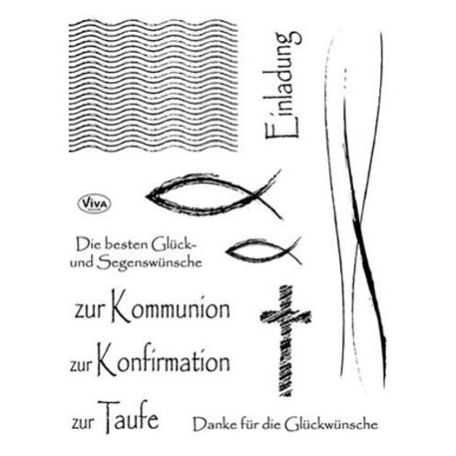 VIVA DEKOR (MY PAPERWORLD) Clear stamp, communion, confirmation and baptism VIVA DEKOR (MY PAPERWORLD) Clear stamp, communion, confirmation and baptism