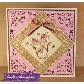 Die'sire Cutting and embossing stencils: Classiques Corner, Classic Flourish