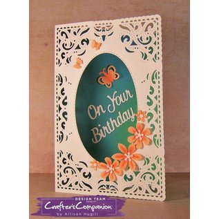 Die'sire Cutting and embossing stencils: Classiques Corner, Classic Flourish