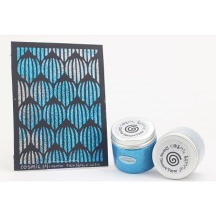 Cosmic Shimmer Sparkle pasta Texture e stencil
