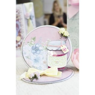 Crafter's Companion Taglio e modello di goffratura: Tea Party Vintage, fatta con amore