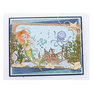 Marianne Design Stamp trasparente: di Hetty Mermaid