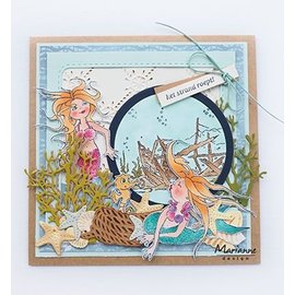 Marianne Design Transparent Stamp: Hetty sin Mermaid