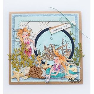 Marianne Design Stamp trasparente: di Hetty Mermaid