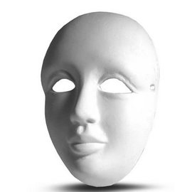 BASTELZUBEHÖR, WERKZEUG UND AUFBEWAHRUNG tamaño de la máscara veneciana 8,5 x 6 x 4 cm