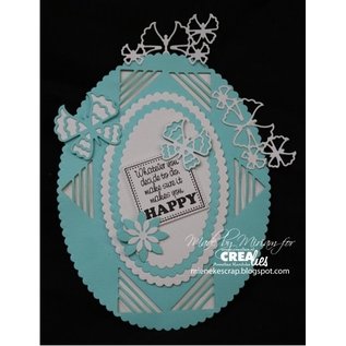 Craftemotions plantilla de corte y estampado: 3 mariposas