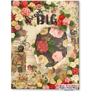 Designer Papier Scrapbooking: 30,5 x 30,5 cm Papier carta Designer, 30,5 x 30,5 cm, Bo Bunny Juliet