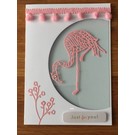 Docrafts / X-Cut Snij en embossing mall: 2 Flamingo