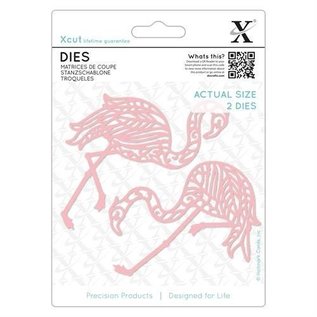 Docrafts / X-Cut Stanzschablone: 2 Flamingo