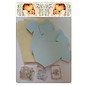 BASTELSETS / CRAFT KITS Komplett kort sett for 6 babyen kort + konvolutter