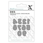 Docrafts / X-Cut cutting and embossing templates: Mini numbers
