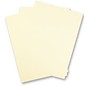 Karten und Scrapbooking Papier, Papier blöcke A4 bristols, finition satinée des deux côtés, 240gr. / Mètre carré, 5 feuilles, ivoire