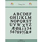 Docrafts / X-Cut Dixi-craft,  cutting and embossing template: Alphabet capital letters