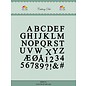 Docrafts / X-Cut Dixi-craft,  Stanz- und Prägeschablone:  Alphabet Grossbuchstaben