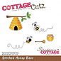 Cottage Cutz Cottage Cutz, skæring og prægning skabelon: Stitched Honey Bees