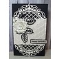 CREATIVE EXPRESSIONS und COUTURE CREATIONS Ponsen en embossing sjabloon, Lattice Overspannen Versiering