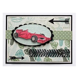 Joy!Crafts / Jeanine´s Art, Hobby Solutions Dies /  Joy! Crafts, cutting and embossing template: F1 Car