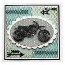 Joy!Crafts / Jeanine´s Art, Hobby Solutions Dies /  Joy! Crafts, cutting and embossing template: moto