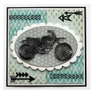 Joy!Crafts / Jeanine´s Art, Hobby Solutions Dies /  Joy!Crafts, cutting and embossing template: motorcycle