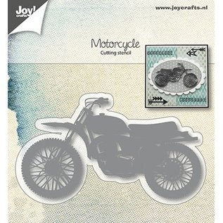 Joy!Crafts / Jeanine´s Art, Hobby Solutions Dies /  Alegría! Plantilla de manualidades, corte y estampado: motocicleta