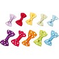 Embellishments / Verzierungen 20 small ribbon in great colors with white dots Pack of 10 colors B: 25 mm