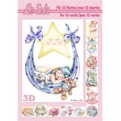 Bilder, 3D Bilder und ausgestanzte Teile usw... 3D Buch A5: Baby für auf 12 Karten!