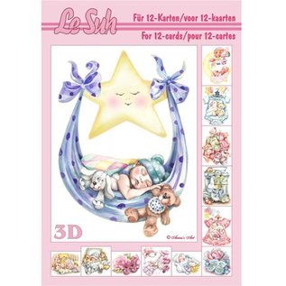 Bilder, 3D Bilder und ausgestanzte Teile usw... 3D book A5: Baby