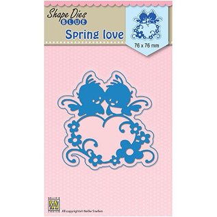 Nellie Snellen Nellie Snellen, Stanzschablone: Spring Love