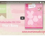 Vidéo Marianne Design, lapin collectables de COL1354