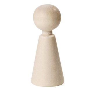 Objekten zum Dekorieren / objects for decorating cono figura, 37 mm, 6 pezzi