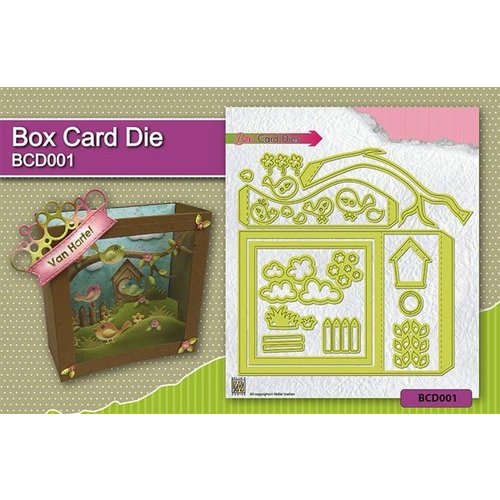 Anleitungsvideo für die Box Card / Schadowbox Stanzschablone Artikel:Kh494391 BCD001