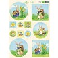 Marianne Design A4 picture sheet, Easter bunny