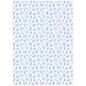Spellbinders und Rayher Motiv papp baby motiver, 213x310mm, 190 g / m2, baby blå