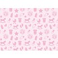 Spellbinders und Rayher Motief kartonnen babymotieven, 213x310mm, 190 g / m2, babyroze