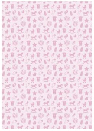 Motifs Bebe Motif Carton 213x310mm 190 G M2 Rose Hobby Crafts24 Eu Francais