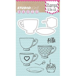 Studio Light StudioLight, stempel + Snij en emboss Sjablonen / Mall