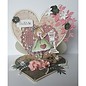 Dutch DooBaDoo Dutch Doobadoo, Plastic Stencil, Tarjeta Art Easel Card Heart