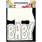 Dutch DooBaDoo Dutch Doobadoo, plantilla de plástico, texto de la tarjeta de texto 'bebé'