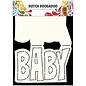 Dutch DooBaDoo Dutch Doobadoo, stencil di plastica, testo di carte artistiche 'Baby'