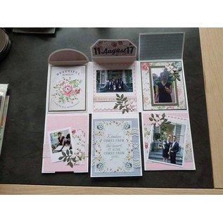 Joy!Crafts / Jeanine´s Art, Hobby Solutions Dies /  Scrapbooking stencil, mini-album