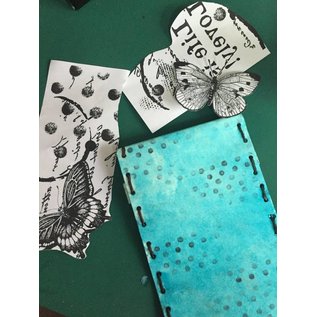 Stamperia, Papers for you  und Florella Papier de transfert Stamperia A4, papillons et libellule