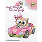 Nellie Snellen Nellie Snellen, Transparent Stamp: Coche