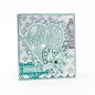 Tonic Studio´s Tonic, Cutting and embossing Template:  Flowerheart, 143 x 163 mm