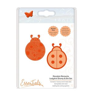 Tonic Studio´s Tonic, Snij en embossing mallen: Ladybird