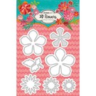 CREATIVE EXPRESSIONS und COUTURE CREATIONS Studio Light, Cutting and embossing Template: 3D Flowers