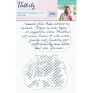 Crafter's Companion Transparent stamp: Script