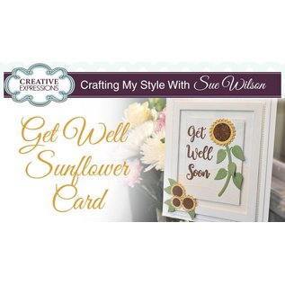 CREATIVE EXPRESSIONS und COUTURE CREATIONS cutting and emboss template: Sunflower Bouquet