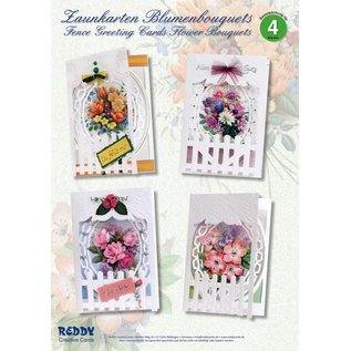 BASTELSETS / CRAFT KITS Bastelset, Zaunkarten Blumenbouquets