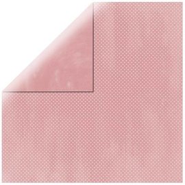 Karten und Scrapbooking Papier, Papier blöcke Papel de Scrapbooking Double Dot baby pink