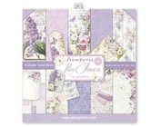 Scrapbooking und Kartenpapier: Lilac Flowers